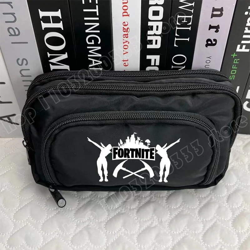 Astuccio portapenne Fortnite con motivo creativo del gioco, borsa contenitore Harajuku per ragazzi e ragazze, articoli per il ritorno a scuola, regali di compleanno e per feste