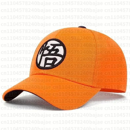 Unisex Goku Baseball Caps Spring and Autumn Outdoor Adjustable Casual Hats Sunscreen Hat