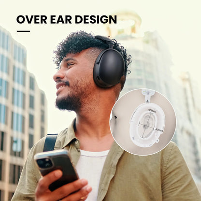 Oneodio SuperEQ A200 kabellose Bluetooth 5.4 ANC-Kopfhörer – Over-Ear-Noise-Cancelling-Headset mit ENC-Mikrofon, Hi-Res Audio & App-Steuerung