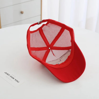 Lightning McQueen baseball cap with high-quality print suitable for men women and students versatile summer sun protection cap