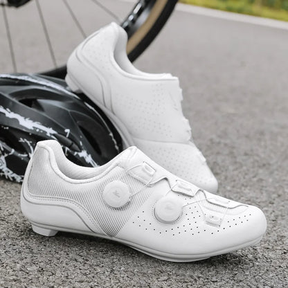 2025 new arrival professional cycling shoes, racing road bike SPD cleat shoes, ultralight self-locking MTB bicycle sneakers unisex