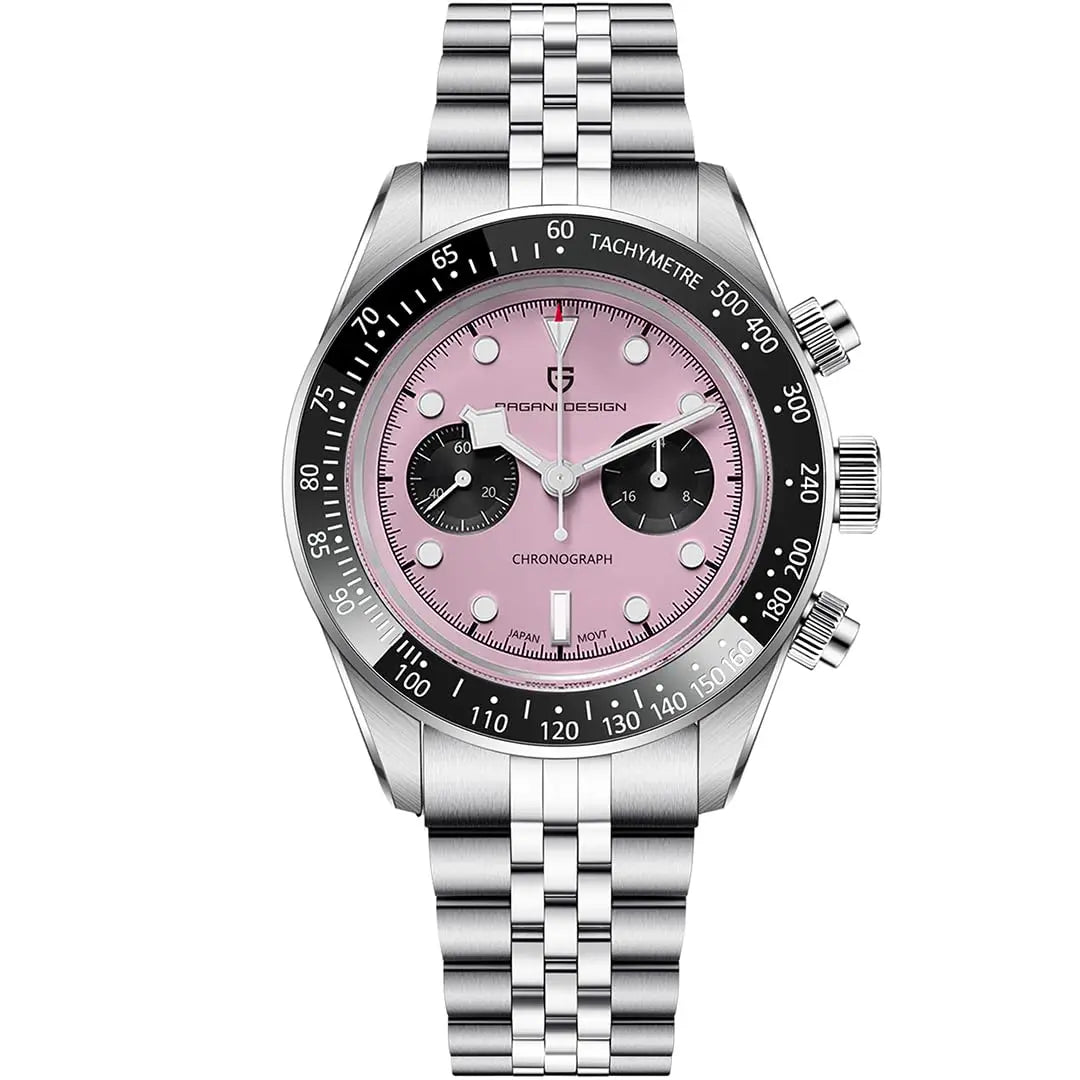 PAGANI DESIGN New Panda Men's Watches Top Luxury Quartz Wristwatches Chronograph Watch Man 2026 Gift AR Sapphire Ceramic Bezel
