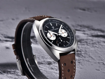 Pagani Design 2026 Fashion Men's Quartz Watch Top Brand Luxury Sapphire VK63 Men's Chronograph All-Steel Diving Relógios Masculino