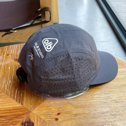 Short Brim Quick-Drying Mesh Baseball Cap - Breathable Lightweight UV Protection Sunshade, for Men Women Couples, Outdoor Hiking
