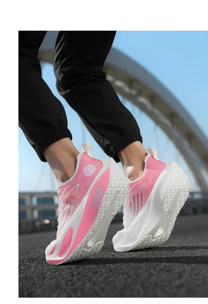 Unisex 2025 Laufschuhe mit Vollcarbonplatte – professionelle Marathon-Rennschuhe, leicht, federnd gedämpft und atmungsaktiv