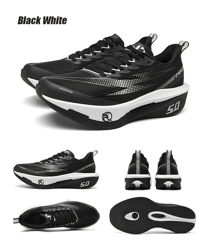 Scarpe da running 5.0 MIX con piastra in carbonio per uomo e donna, sneakers da gara per maratona, stabili, reattive, ammortizzanti e da allenamento