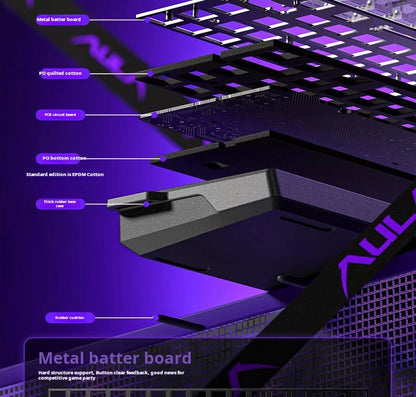 AULA WIN 68 HE Tastatur mit magnetischen Schaltern RT Gaming-Mechanische Tastatur kabelgebunden 8KPolling Rate Full-Key Hot-Swappable