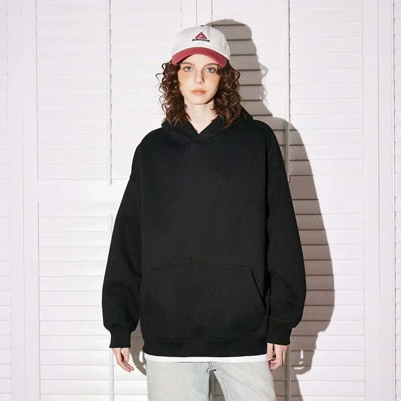 Conjunto de sweatshirt com capuz preta Dragon Ball Z Frieza Forma Dourada, estampado nas costas com efeito de energia roxa, sweatshirt de algodão com design de logótipo M