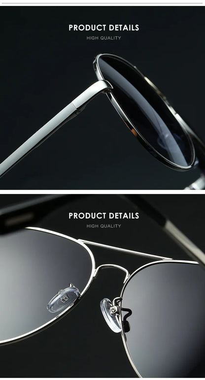 LIOUMO Top Quality Aviation Sunglasses Men Polarized Driving Glasses Women Fashion Pilot Goggles Anti-Glare lentes de sol hombre