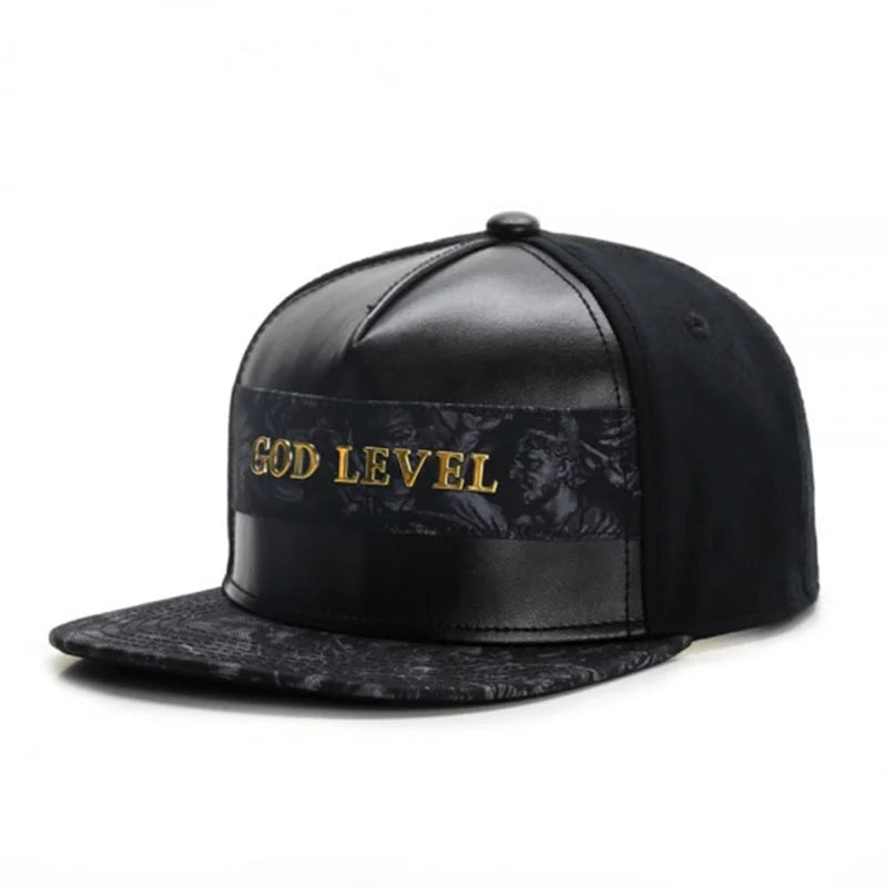 Fashio Brand Leather Cap Baseball Cap for Men Women HipHop Knight Snapback Hat  Kpop Adult Outdoor Casual Designer Gorras Hombre
