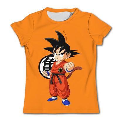 Camisetas para hombre Dragon Ball Z, camiseta para niños, ropa infantil de verano, manga corta, camiseta con dibujo animado para niños, tops, camiseta para bebé niño
