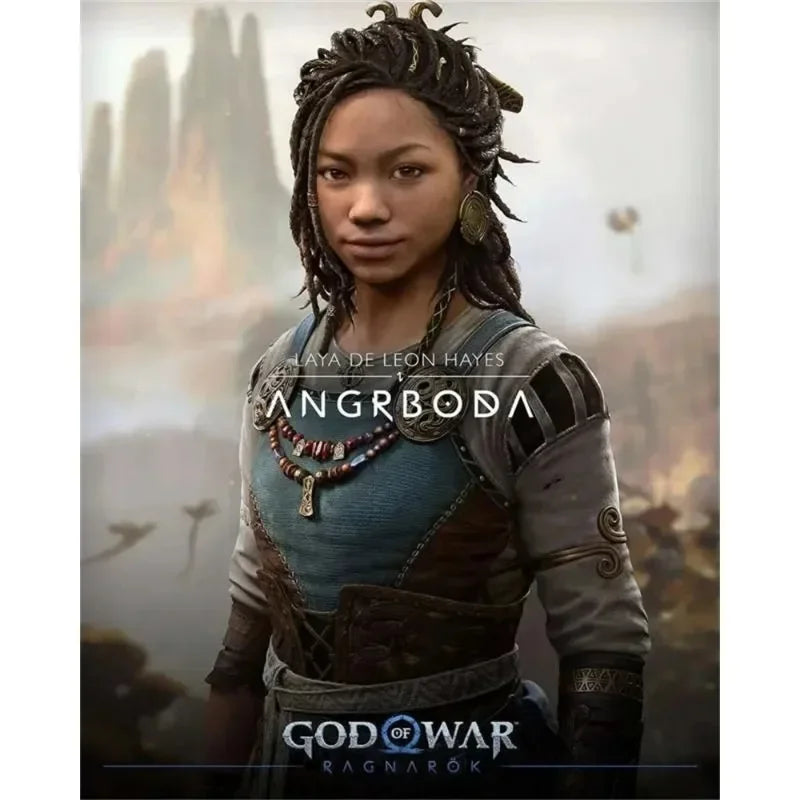 Canvas Painting Posters and Prints Wall Art Anime Pop Game God of War Ragnarok Poster Aesthetics Kratos Gaming
