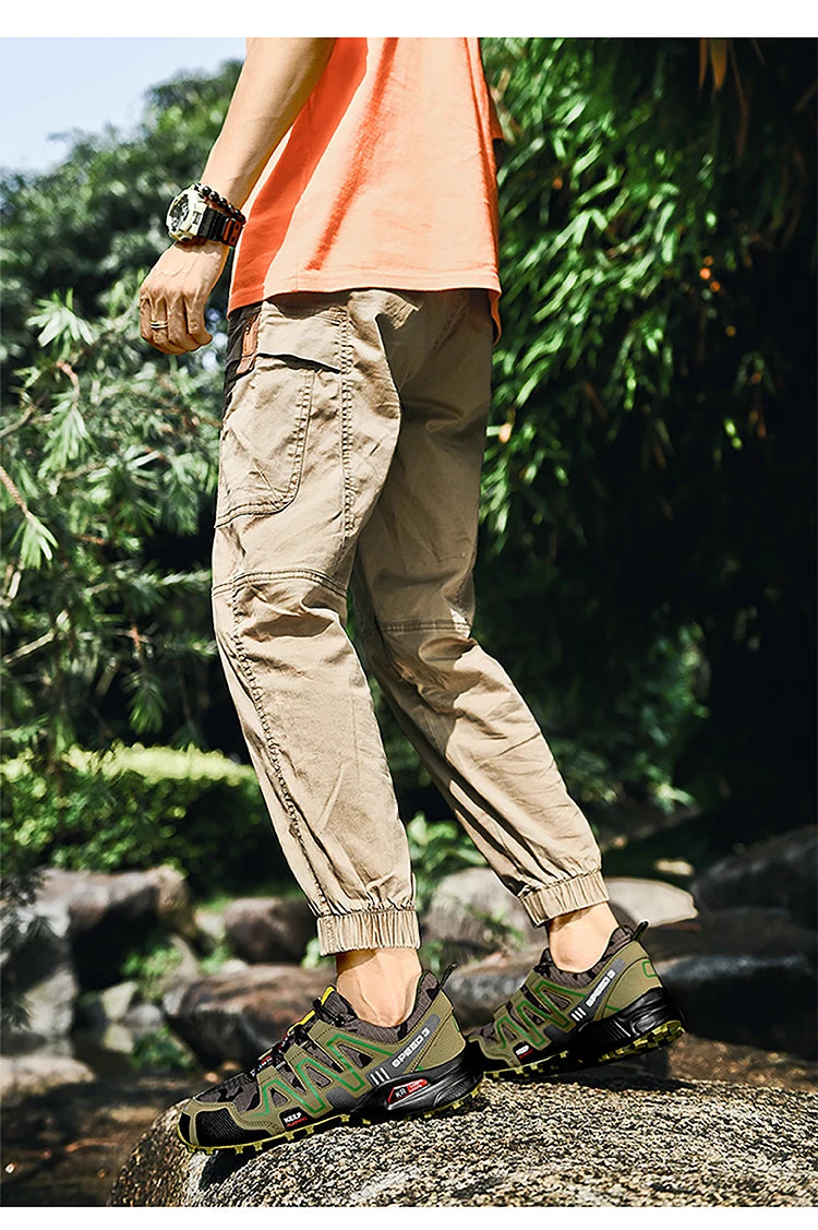 Sapatilhas de Caminhada de Alta Qualidade para Homem, Ténis Outdoor, Sapatos de Escalada, Sapatilhas de Trekking para Mulher, Sapatilhas Táticas Antiderrapantes