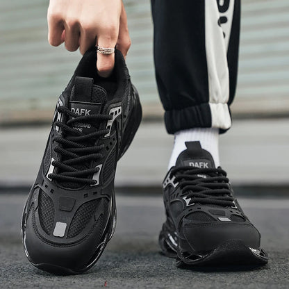 Ténis casuais para homem, ténis de luxo, ténis de corrida respiráveis, mocassins de moda para homem. Sapatos