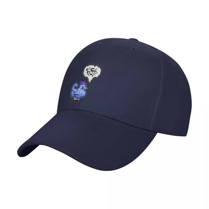 2026 Grumpy Blue Chicken Stardew Valley Baseball Cap Funny hats fishing caps man Luxury man cap Hats For Women Men's