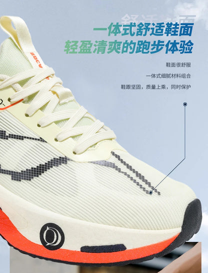 Scarpe da running con piastra in carbonio per maratona, uomo e donna, sportive, traspiranti, leggere, comode, da atletica e outdoor