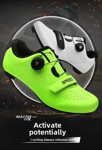 Unisex Road and Mountain Bike Lock Shoes, Outdoor Pedal-Assisted Bicycle Riding Shoes, Cross-Border New Model Sports Entertainment