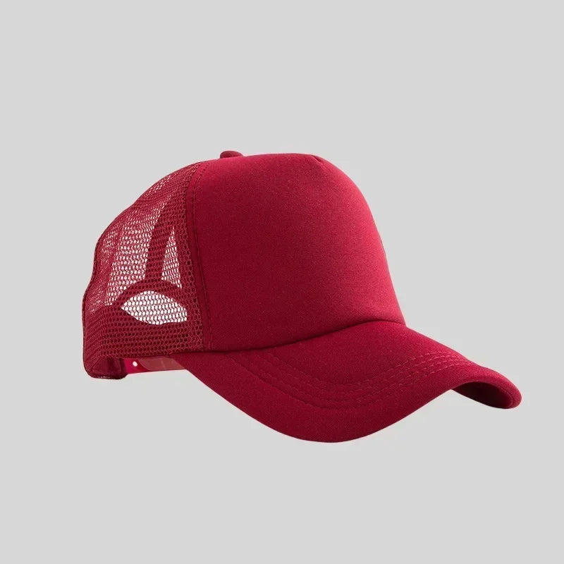 Personalized Logo Trucker Hats Men Women Foam Mesh Hats Sports Team Baseball Caps Custom Logo Sun Hat Snapback Adult Gorras Caps