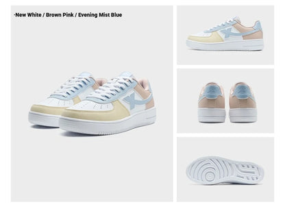 Zapatillas Xtep blancas para mujer 2026 primavera, parejas, versátiles, modernas, casuales, de suela gruesa con aumento de altura, calzado deportivo para mujer 874118319851