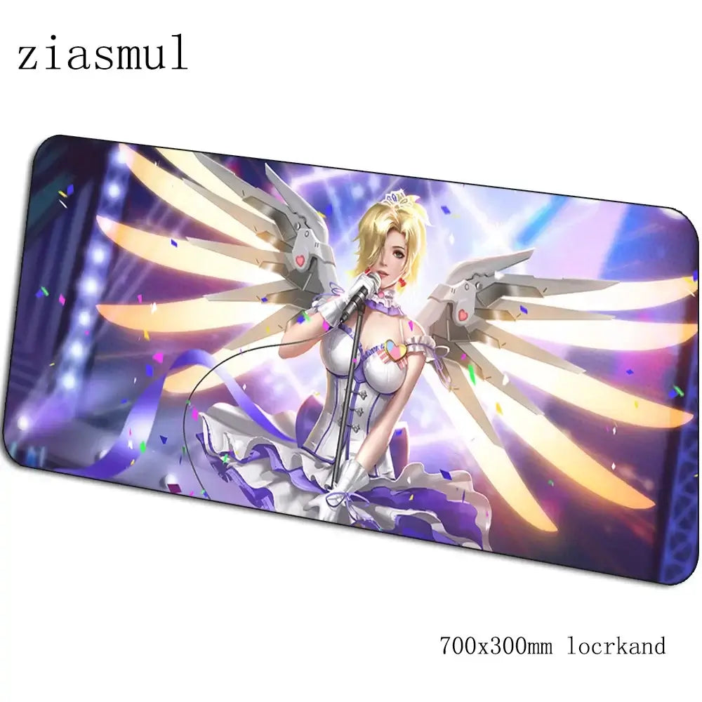 Overwatch mouse pad gamer Gorgeous 70x30cm gaming mousepad PC notebook desk mat mouse pad games Aesthetic gamer mats gamepad