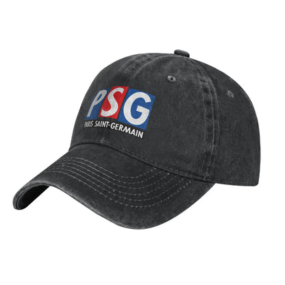 PSG Logo Casual Baseball Cap For Couple Women Summer  Hunting Camping Hip Hop Hats Fashion Breathable Baseball Caps