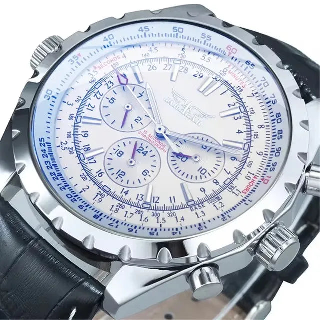 JARAGAR 212 Men’s Automatic Mechanical Watch – Fashion, Business, Luxury, Week Calendar – Men’s Watch – Premium Gift – Reloj Hombre