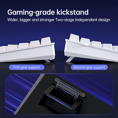 Teclado Gaming MCHOSE ACE 68 com Switches Magnéticos Hall Effect, Rapid Trigger, RGB Programável, 8K Hz, DKS/MT/TGL/RS/SOCD