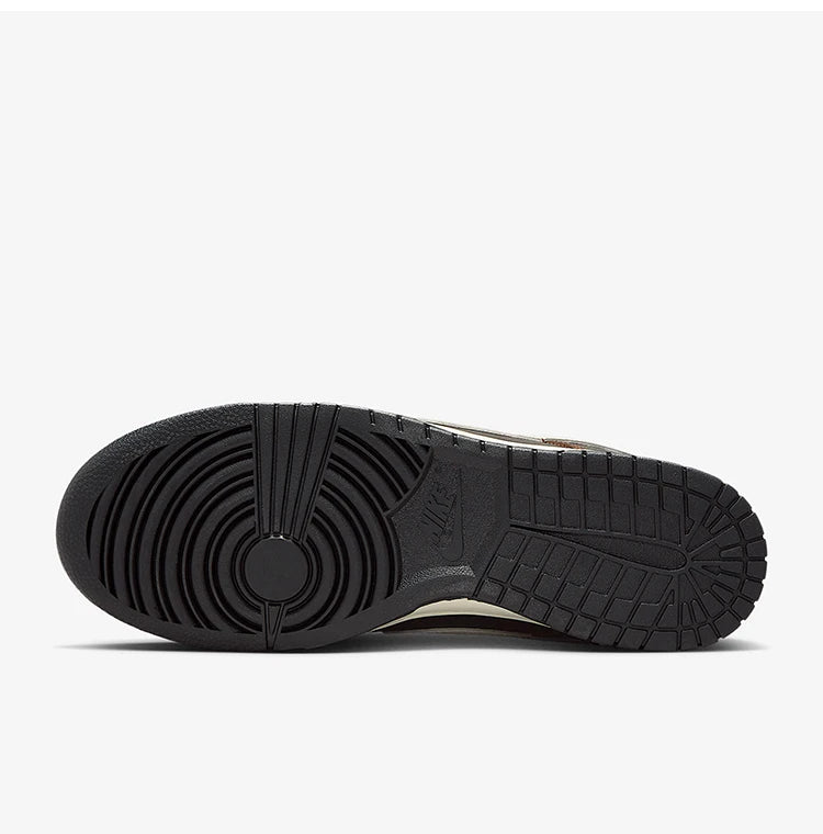 Nike Authentic Dunk Low Herren-Sneaker aus strapazierfähigem klassischem Leder, atmungsaktiv, IH7333-200