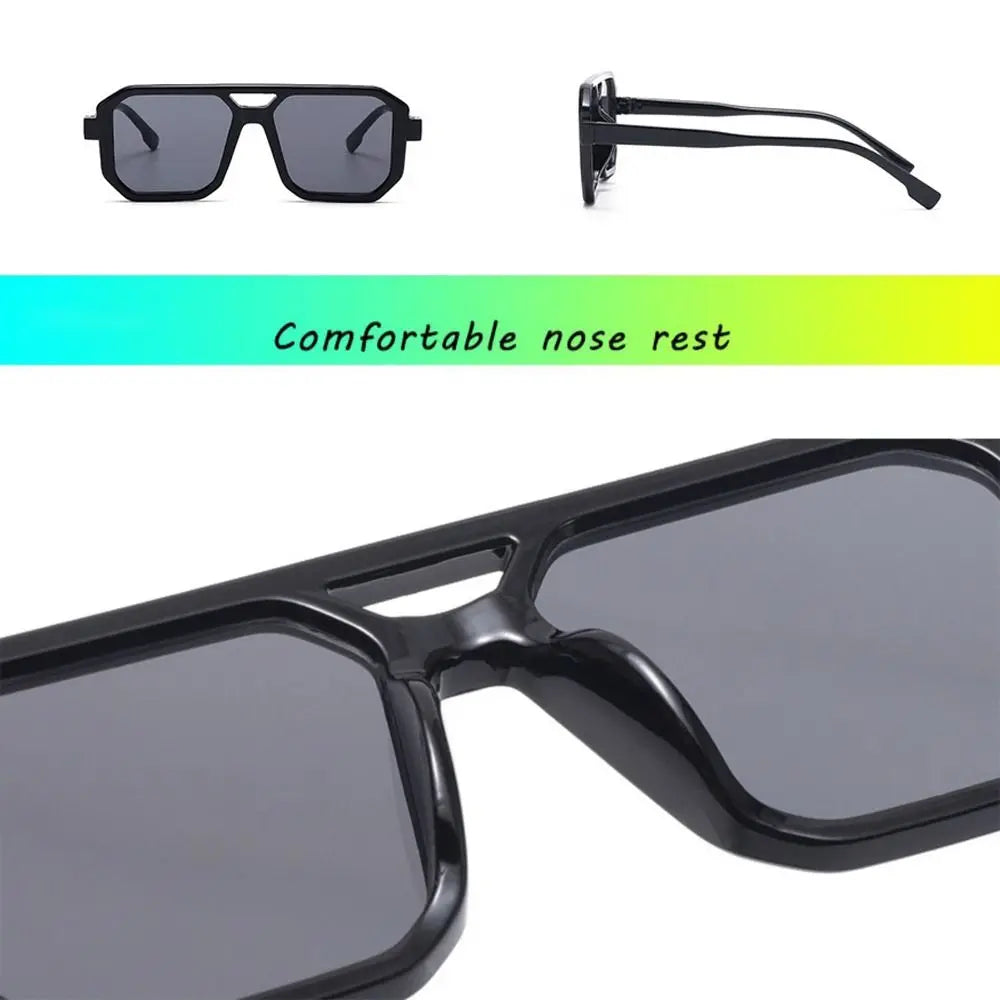 Fashionable Children's Sunglasses UV Protection Korean Style Baby Shades Summer Accessories Outdoor Square Frame Sun Glasses