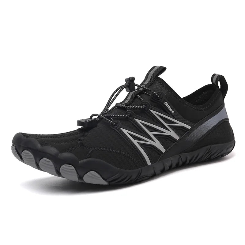 Outdoor Lightweight Men's Training Running Barefoot Shoes, Quick-Dry Swimming Water Shoes, Sport Gym Fitness Jogging Sneakers