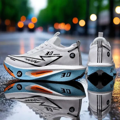 Running Shoes with Specialty Carbon Plate, Marathon Men’s Sports, Breathable, Lightweight, Comfortable Women’s Athletic Non-Slip Sneakers