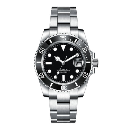 Corgeut 40mm  Luxury Business NH35 Men's automatic mechanical Diving Watch, ceramic bezel, sapphire crystal, 100m waterproof.