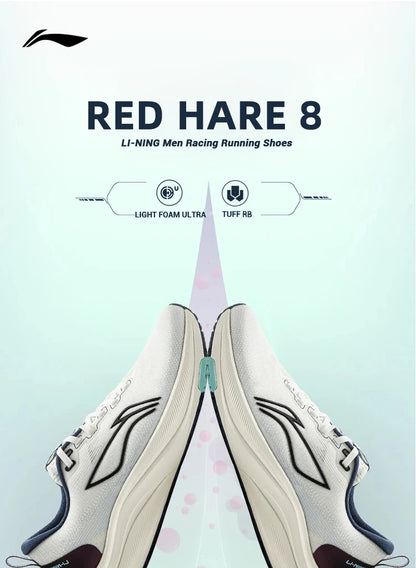 Scarpe da running da gara Li-Ning RED HARE 8 da uomo, LIGHT FOAM ULTRA, riflettenti, ammortizzate e stabili, sneakers leggere LiNing ARPV001