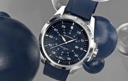 SAPPHERO Herrenuhr – Luxuriöse Quarzuhr, wasserdicht bis 50 m, ausgestattet mit einem importierten Uhrwerk und einem Edelstahlgehäuse – Eine ideale Geschenkidee für Herren.