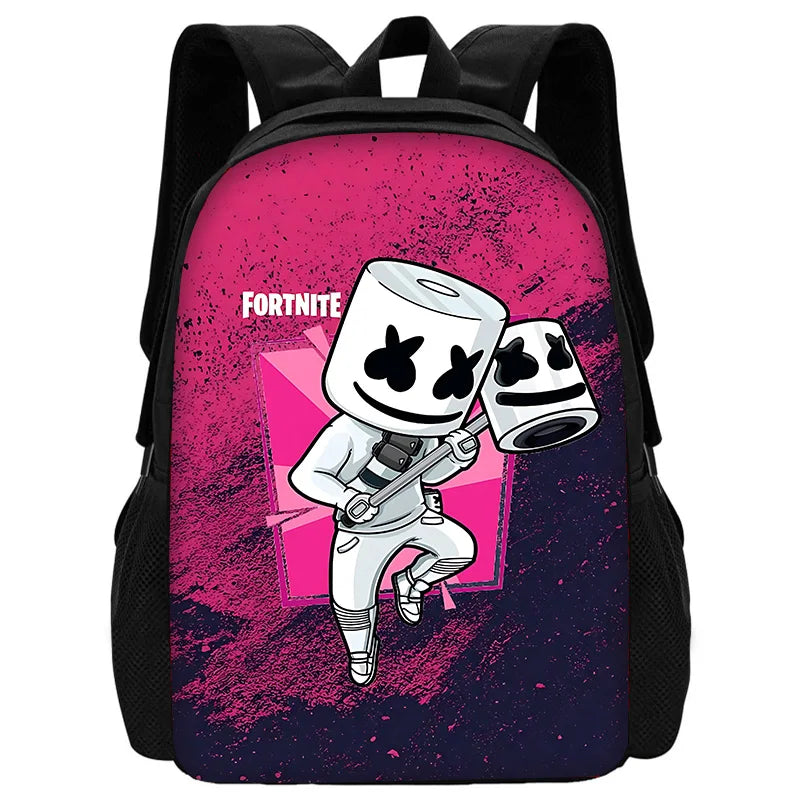 Popular Game FortniteS Child School Backpack With Shoulder Bag Pencil Bags School Bags for Boys Girls Best Gift