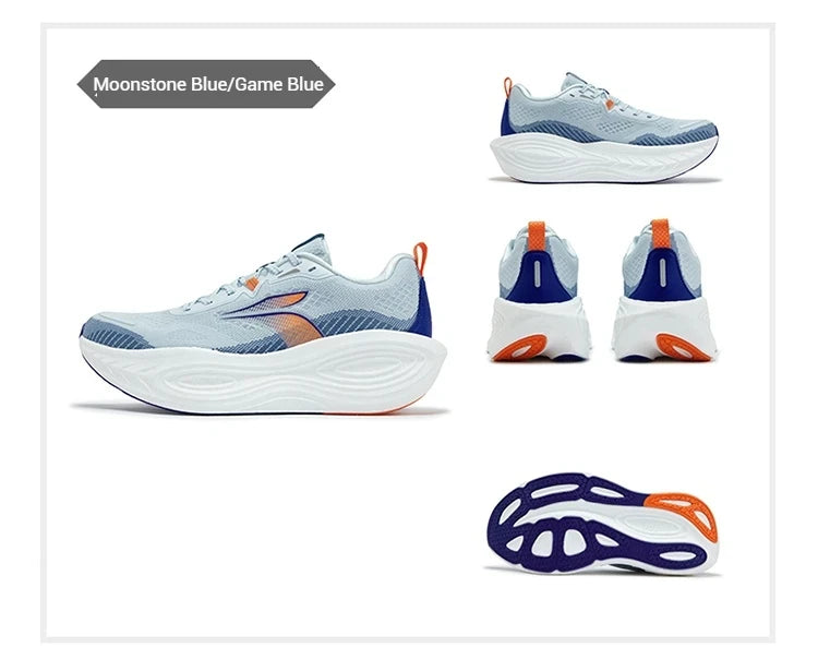 361 Degrees PopBlaze 5 Men Running Shoes New Cushioning Thick-Soled Breathable Non-Slip Outdoor Jogging Male Sneakers 672532212