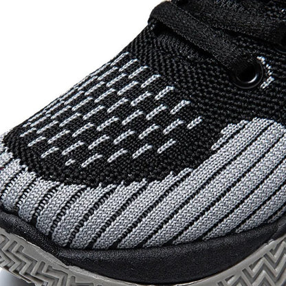 Large Size High-Top Sports Shoes Men's Casual Breathable Comfortable Thick-Soled Basketball and Running Shoes
