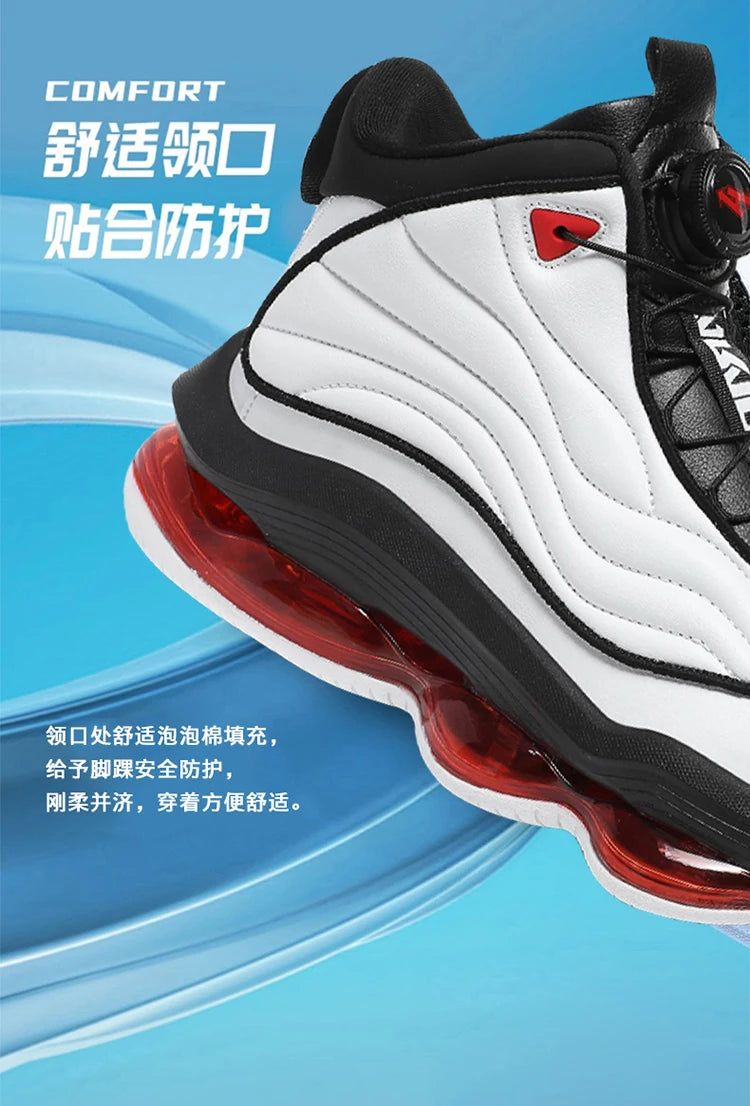 Atmungsaktive Basketballschuhe mit Dämpfung, rutschfeste und strapazierfähige Laufschuhe für Herren, Fitness- und Trainingsschuhe, athletische Basketball-Sneaker für Damen