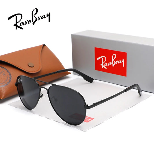 Brand Design Pilot Polarized Sunglasses For Men Women Fashion Trend Outdoor Cycling Car Driving Sun Glasses Goggle Eyewear