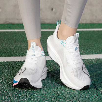 2025 Men's And Women's Carbon Board Running Shoes Professional Marathon, Lightweight Rebound Cushioning Breathable Sports Shoes