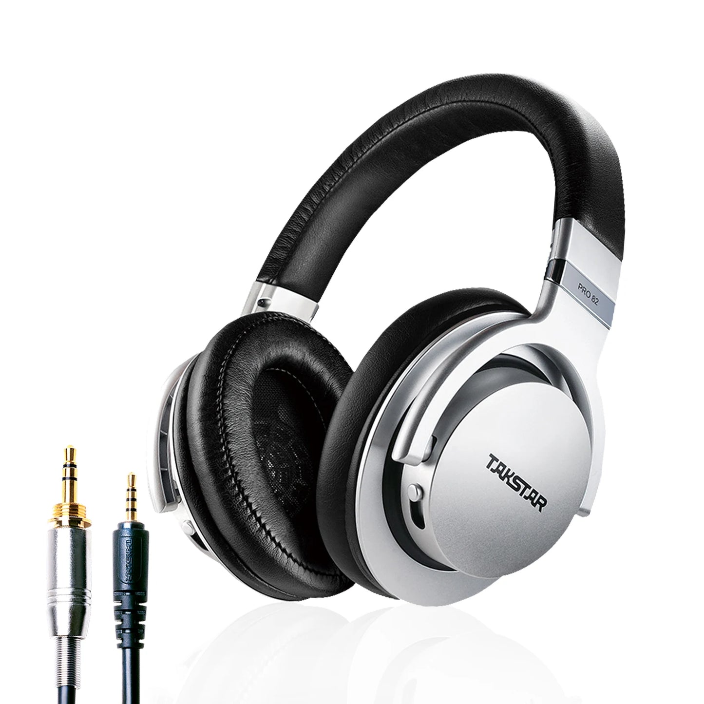 Takstar PRO82 Cuffie Monitor Professionali – Headset da Studio Cablato HiFi Stereo per Registrazione, Gaming e Suono di Precisione con Bassi Regolabili