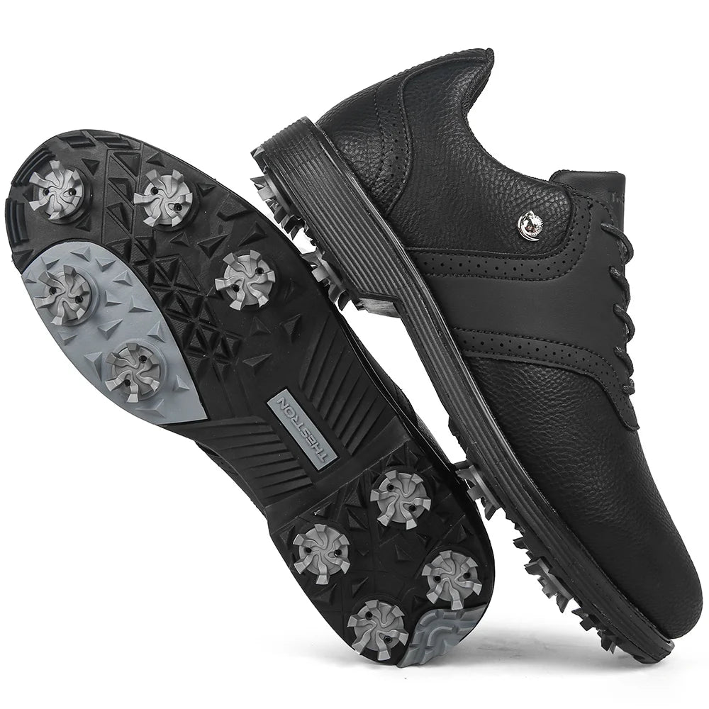 New Men Golf Shoes Professional Golfers Shoes Waterproof Comfortable Golf Footwears Non Slip