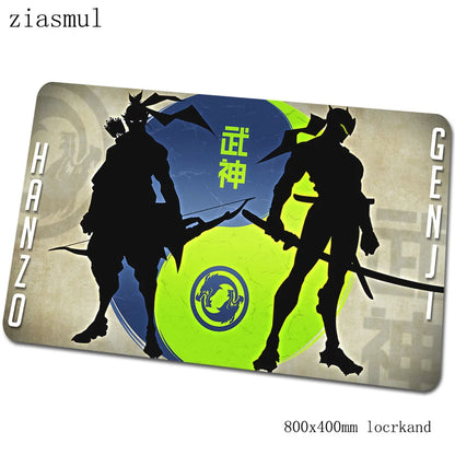 Overwatch-Mauspad 800x400x3mm – Bestseller-Computermatte, Gaming-Zubehör, großes Mauspad für Tastatur, PC-Spiele und Gamer