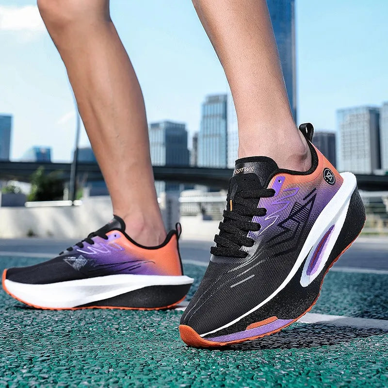 Scarpe da running da uomo di alta qualità, professionali per l’allenamento, leggere, resistenti all’usura, sportive, basse e casual