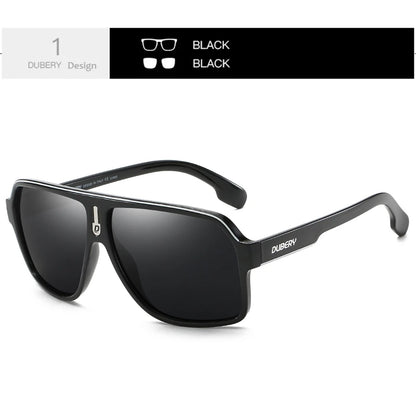 DUBERY Polarized UV400 Protection Sunglasses For Men And Women 7 Colors Model 103