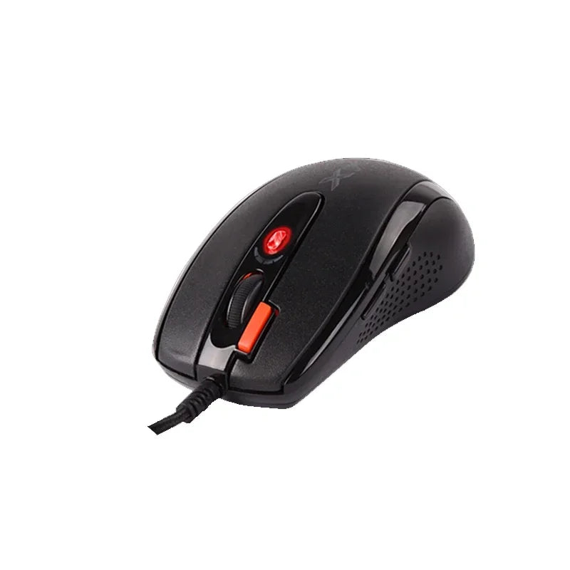 Mouse gaming A4TECH X7 X-710BK Oscar, 2000DPI, 1000HZ, rotella 4D, memoria integrata 160K, Oscar Mouse Editor, senza driver
