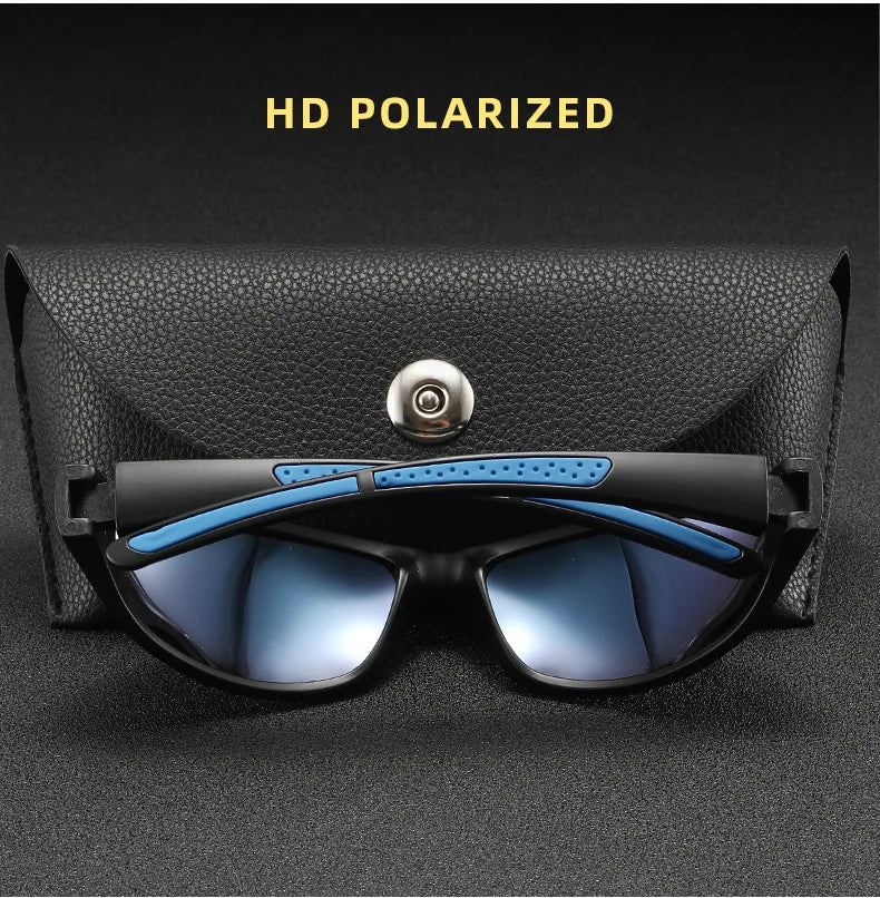 Brand Luxury Designer New Fashion Polarized Sunglasses For Men Outdoor Cycling Sun Glasses Driving Riding Sports Eyewear 6123