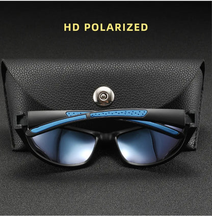 Brand Luxury Designer New Fashion Polarized Sunglasses For Men Outdoor Cycling Sun Glasses Driving Riding Sports Eyewear 6123