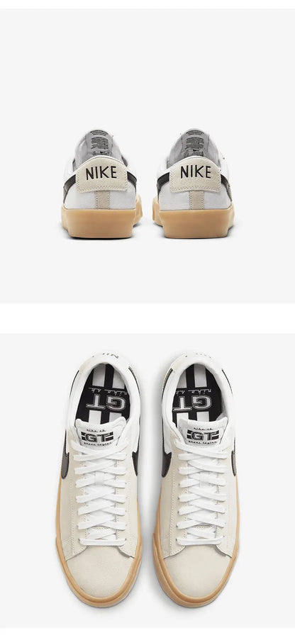 Nike Official Authentic SB Blazer Zoom Unisex Classic Low-Top Skate Shoes DC7695-100