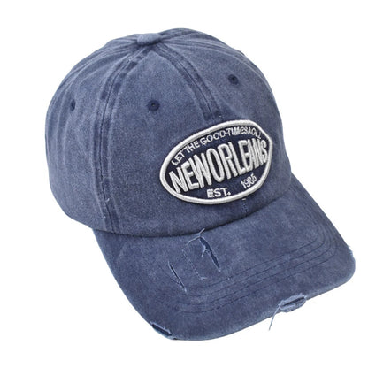 Distressed Baseball Cap Dad Hats for Men Women Vintage Washed Cotton soft crown Hat Adjustable Low Profile Unisex Style Headwear